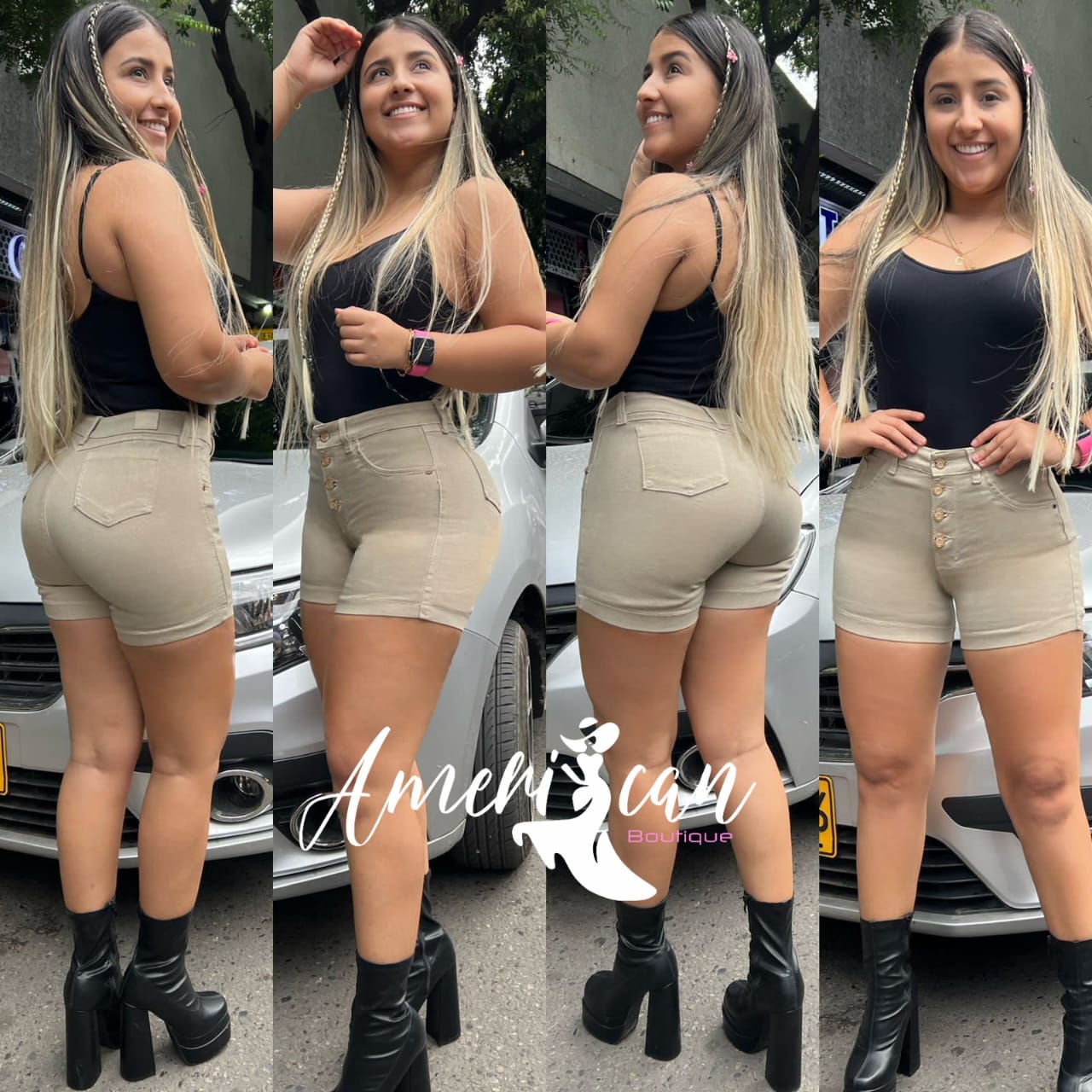 SHORT BEIGE